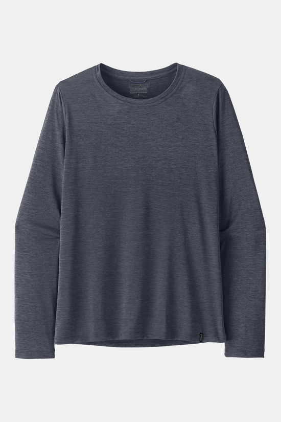 Patagonia L/S Capilene Cool Daily Shirt Dames dark blue