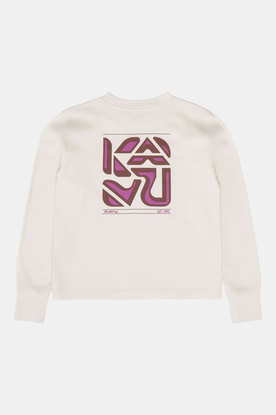 KAVU Campton Longsleeve Dames off white
