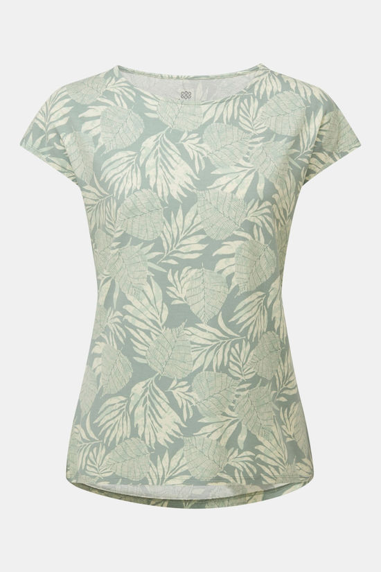 Sherpa Neha Tee Dames Turquoise