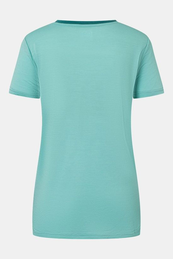 Supernatural The Essential Logo T-shirt Dames Wasabi/Deep Jungle