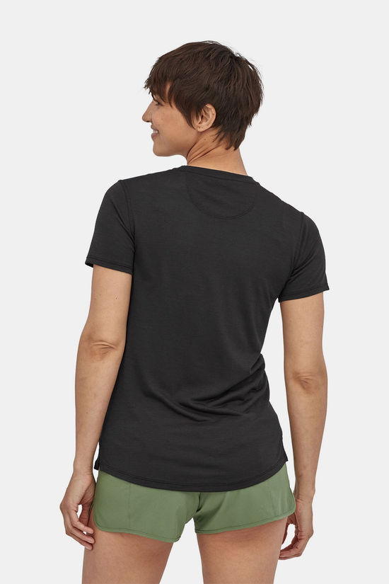 Patagonia Capilene Cool Merino T-Shirt Dames black