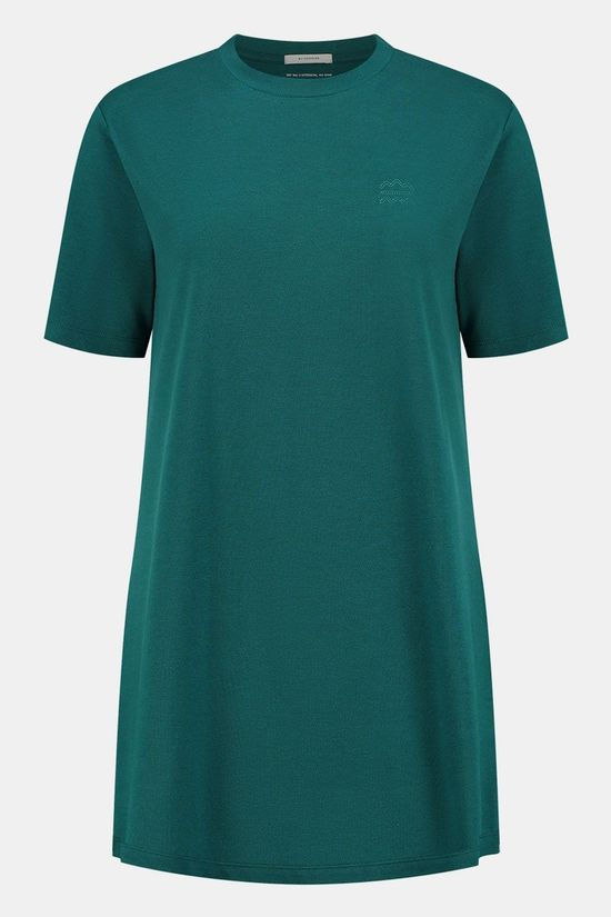 Buitenmens Refibra T-Shirt Jurk Dames light purple