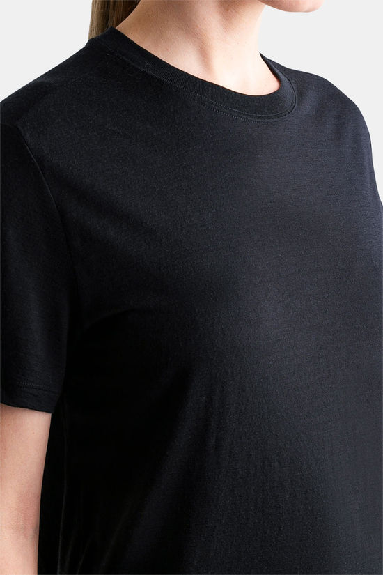 icebreaker Tech Lite III Relaxed T-Shirt Dames black