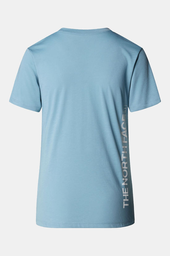 The North Face Foundation Vertical Graphic T-shirt Dames light blue