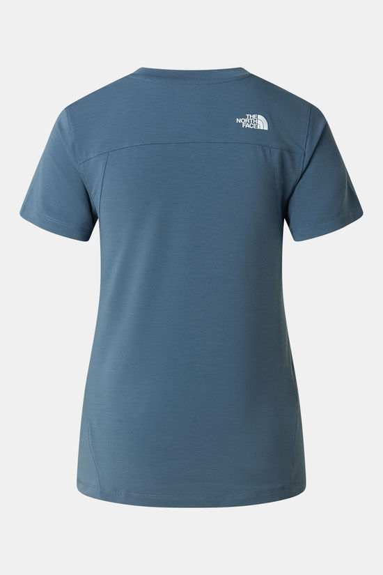The North Face Lightning Alpine S/S T-Shirt Dames mid grey