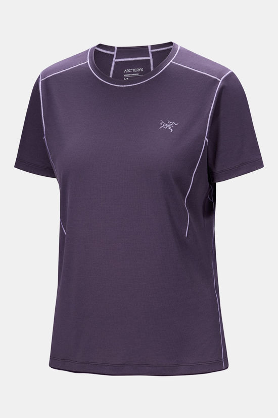 Arc'teryx Sunna Crew T-Shirt Dames dark purple