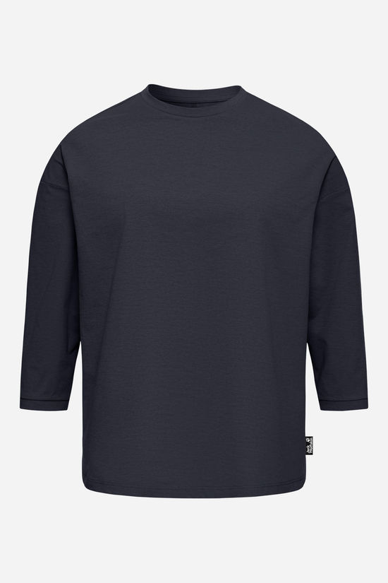 Jack Wolfskin Travel 3 / 4 T T-Shirt Dames Navy Blue