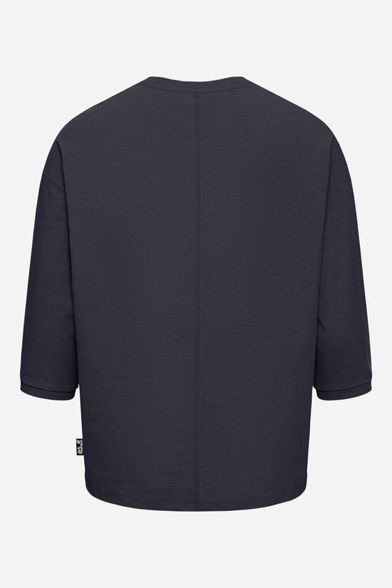 Jack Wolfskin Travel 3 / 4 T T-Shirt Dames Navy Blue