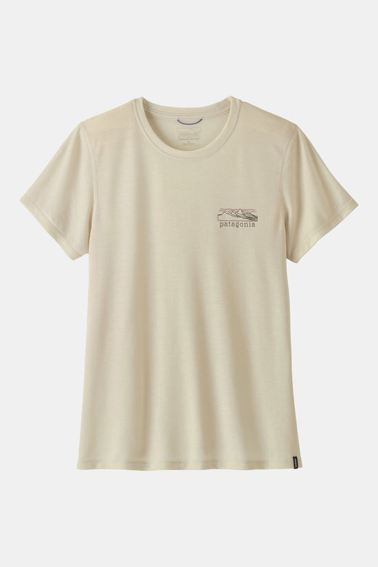 Patagonia Capilene Cool Trail Shirt - Stratapeaks Dames off white