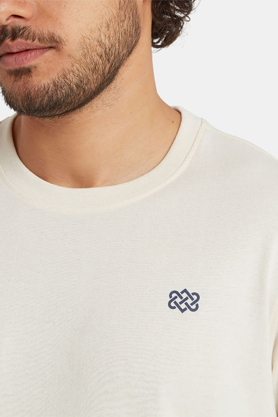 Sherpa Jutnu Himalayan T-Shirt off white