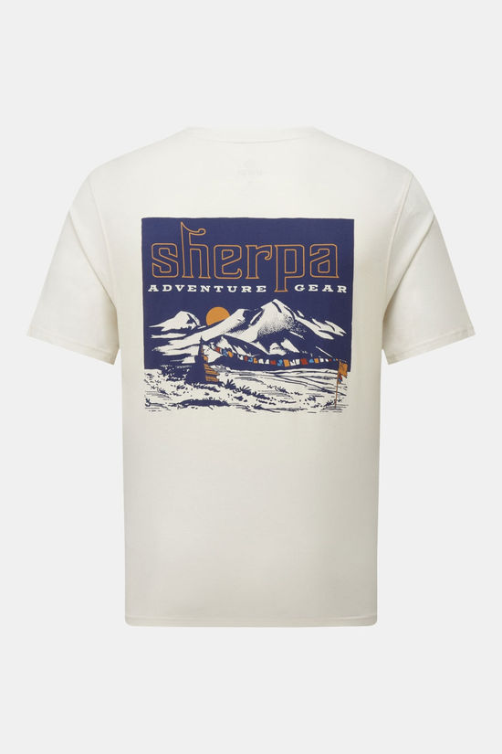 Sherpa Jutnu Himalayan T-Shirt off white
