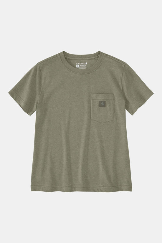 Carhartt Irvine Relaxed T-shirt Dames Olive Green