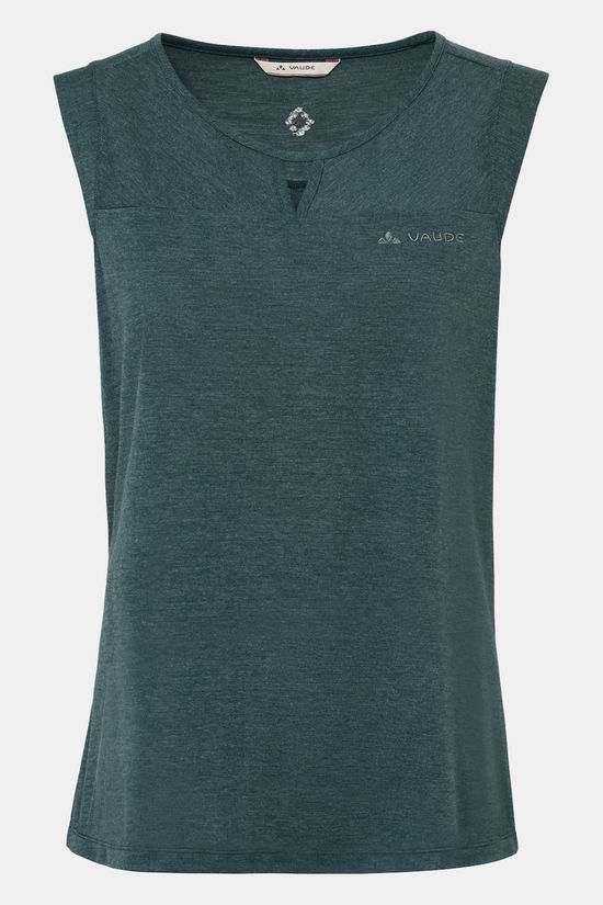 Vaude Skomer Hiking T-shirt Dames dark green