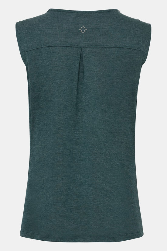 Vaude Skomer Hiking T-shirt Dames dark green
