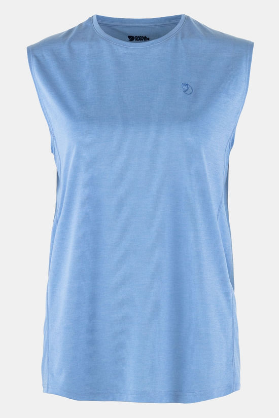 Fjällräven Abisko Day Hike Tank Top Dames light blue