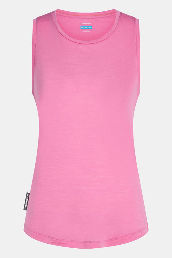 icebreaker Sphere III Tank Top Dames mid pink
