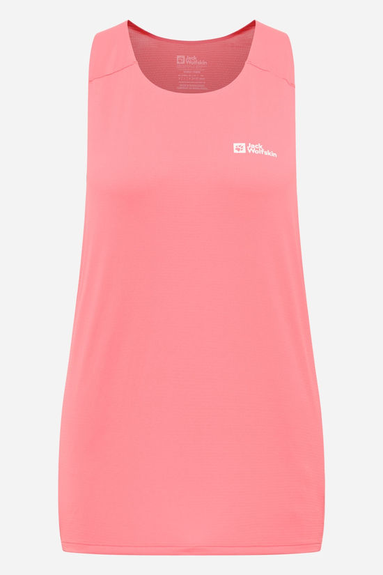 Jack Wolfskin Prelight Stride Tank Top Dames Fuchsia