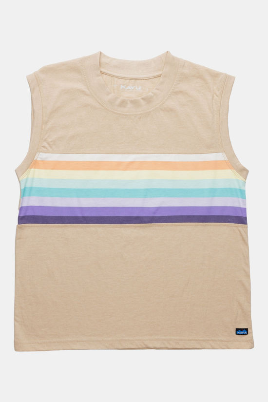KAVU Tuva Tanktop Dames Beige