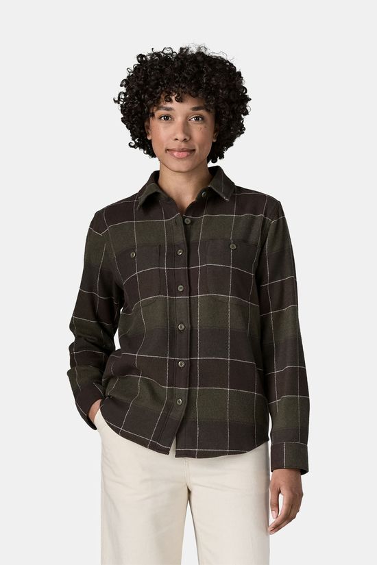 Patagonia Fjord Flannel Shirt Dames Groen