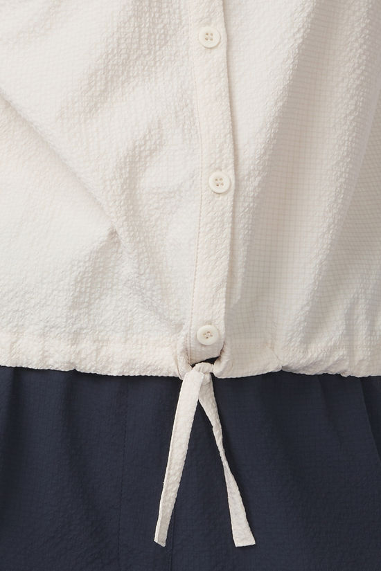 Ayacucho Bali Shirt SS Dames Ecru/Ecru
