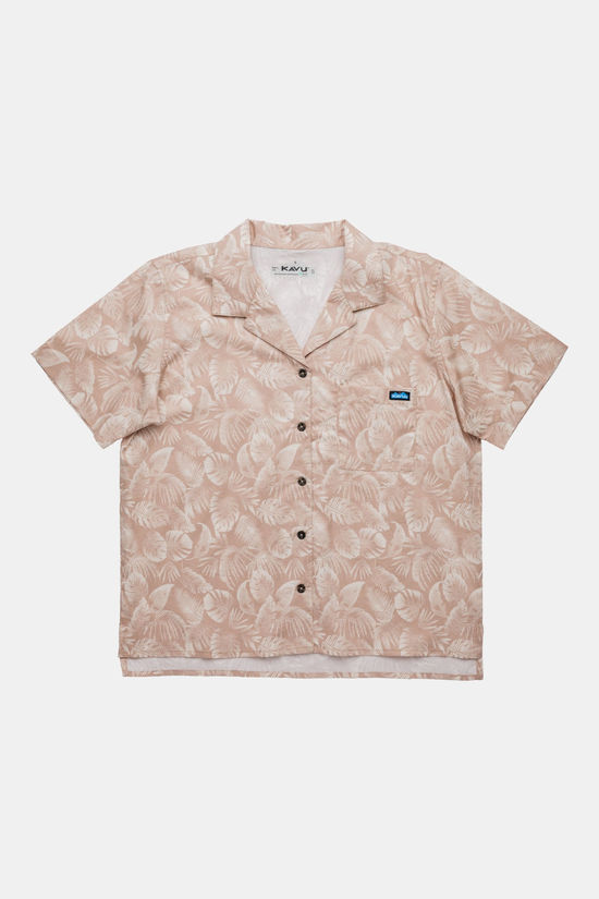 KAVU Cedar Springs Shirt Dames Light Pink/Ass. Flower