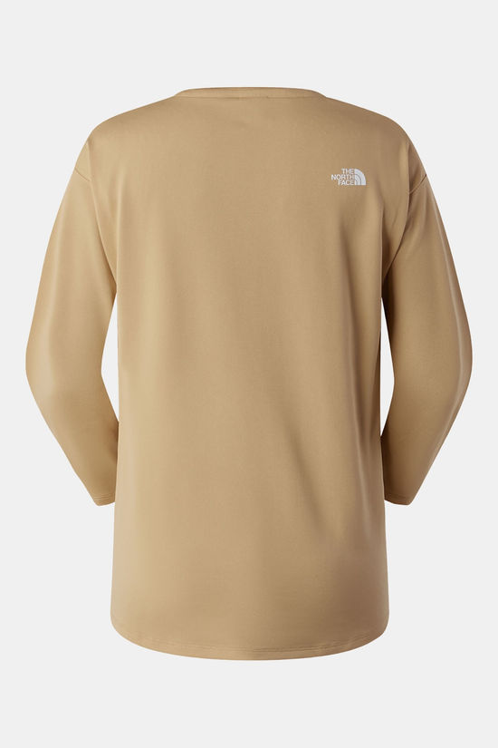 The North Face Tanken 3/4 T-Shirt Dames Beige
