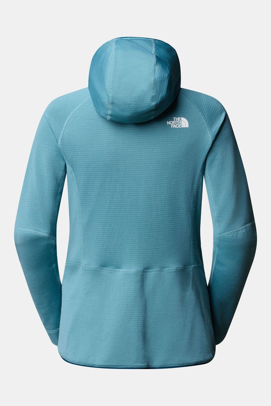 The North Face Bolt Polartec Hoodie Fleecevest Dames Light Blue/Navy Blue