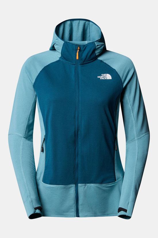The North Face Bolt Polartec Hoodie Fleecevest Dames Light Blue/Navy Blue