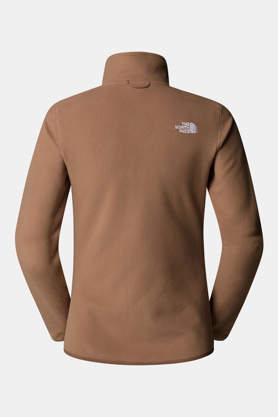 The North Face 100 Glacier FZ Fleecevest Dames brown