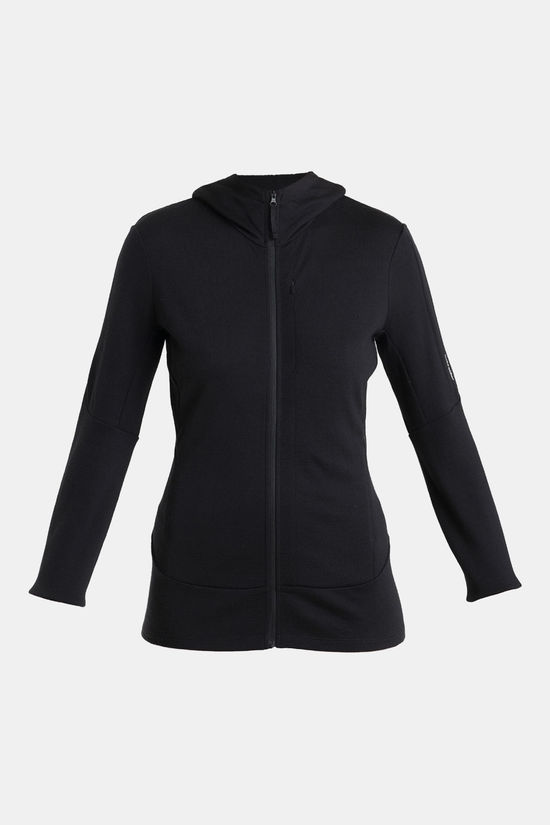 icebreaker Merino 260 Quantum IV Zip Fleecevest Dames black