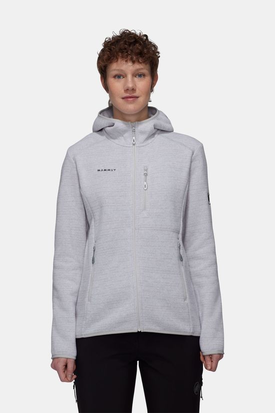 Mammut Arctic IV ML Hooded Fleecevest Dames light grey