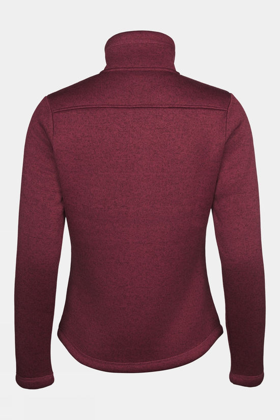 Ayacucho Grange Fleecevest Dames Prune/Marle