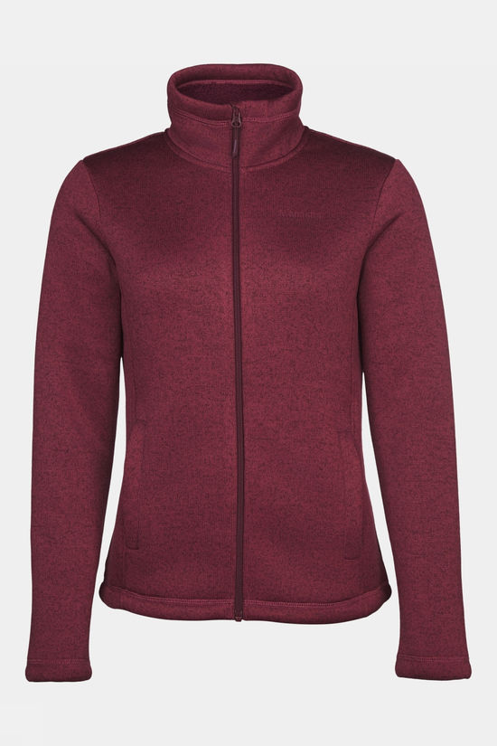 Ayacucho Grange Fleecevest Dames Prune/Marle