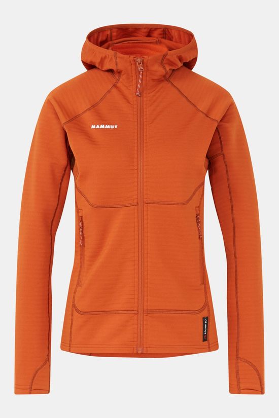 Mammut Taiss Hooded Fleecevest Dames Oranje
