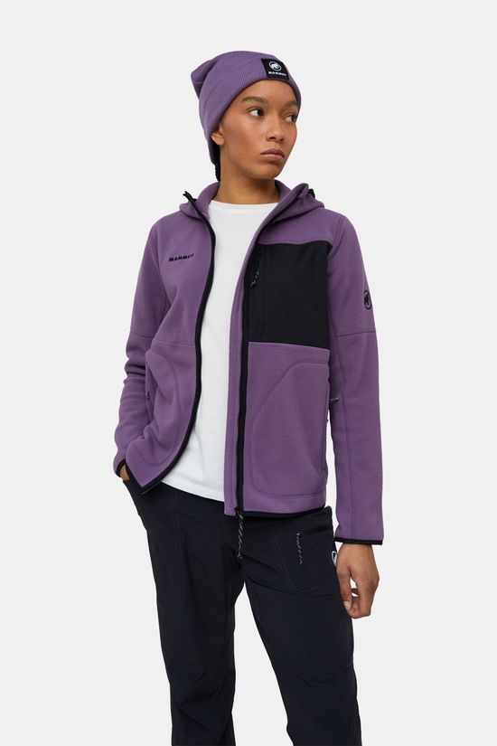 Mammut Tamaro Ml Hooded Jacket Women Fleecevest Dames light purple
