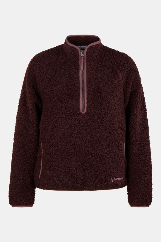 Berghaus Bamburgh HZ Loft Fleecetrui Dames dark brown