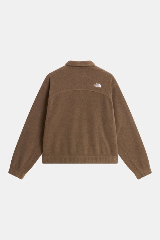 The North Face Collared Fleecevest Dames mid brown