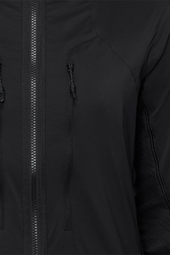 Mammut Eiger Nordwand In Flex Air Hybrid Hooded Jacket Wo Fleecevest Dames Black