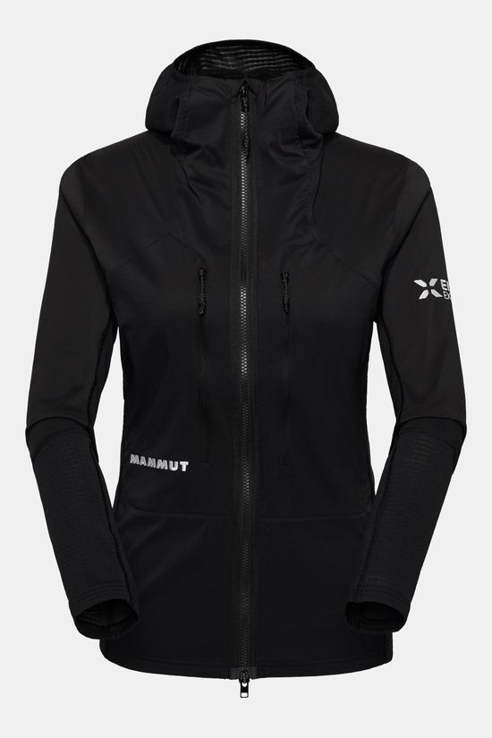 Mammut Eiger Nordwand In Flex Air Hybrid Hooded Jacket Wo Fleecevest Dames Black