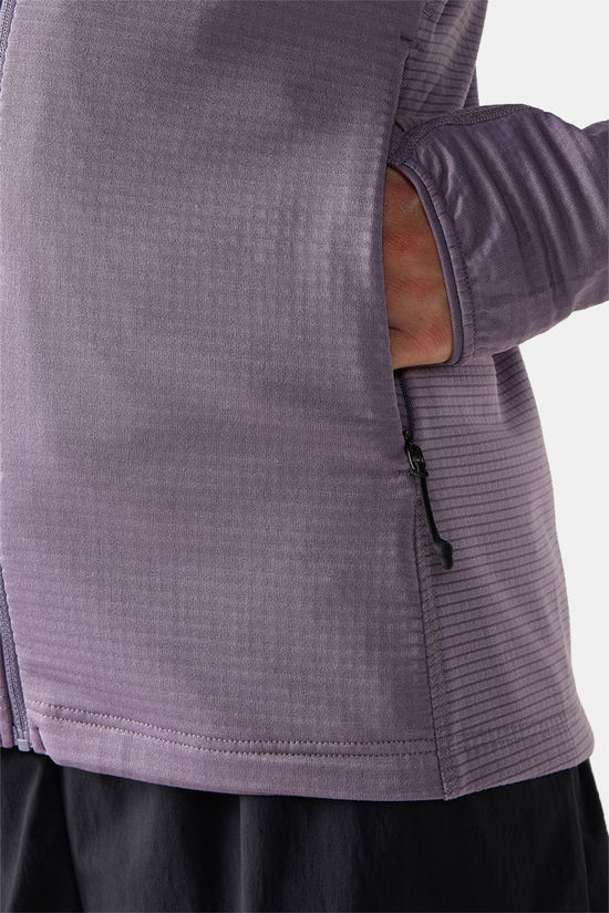 Haglöfs L.I.M. Mid Multi II Hood Fleecevest Dames light purple