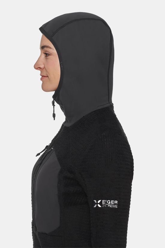 Mammut Eiger Nordwand Pro Air Hooded Fleecevest Dames Black
