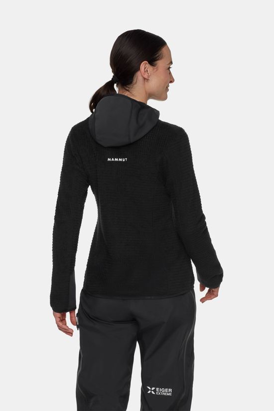 Mammut Eiger Nordwand Pro Air Hooded Fleecevest Dames Black