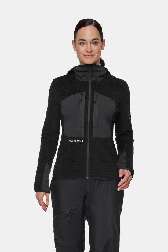 Mammut Eiger Nordwand Pro Air Hooded Fleecevest Dames Black