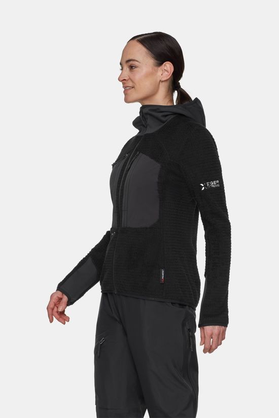 Mammut Eiger Nordwand Pro Air Hooded Fleecevest Dames Black