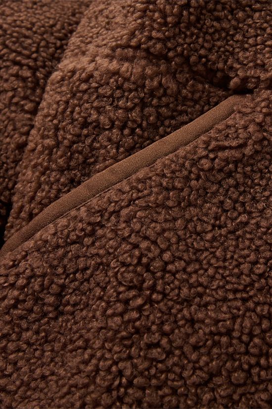 Passenger Ravi Recycled Sherpa Fleecetrui Dames rust