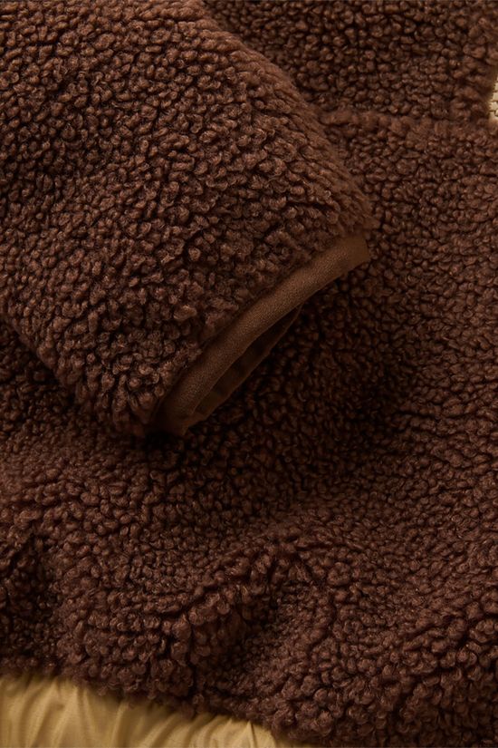 Passenger Ravi Recycled Sherpa Fleecetrui Dames rust