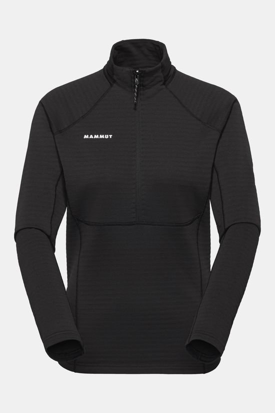 Mammut Taiss Ml Half Zip Pull Women Fleecetrui Dames Black