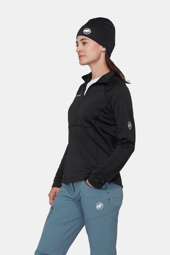 Mammut Taiss Ml Half Zip Pull Women Fleecetrui Dames Black