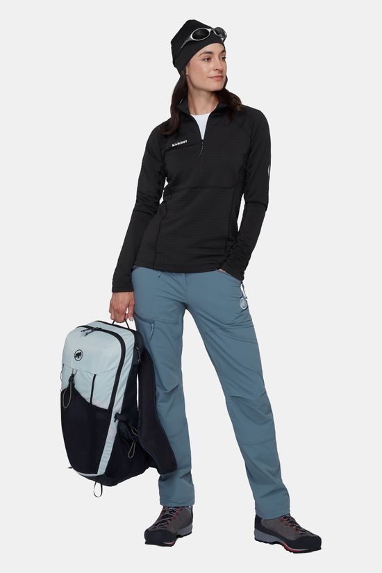 Mammut Taiss Ml Half Zip Pull Women Fleecetrui Dames Black