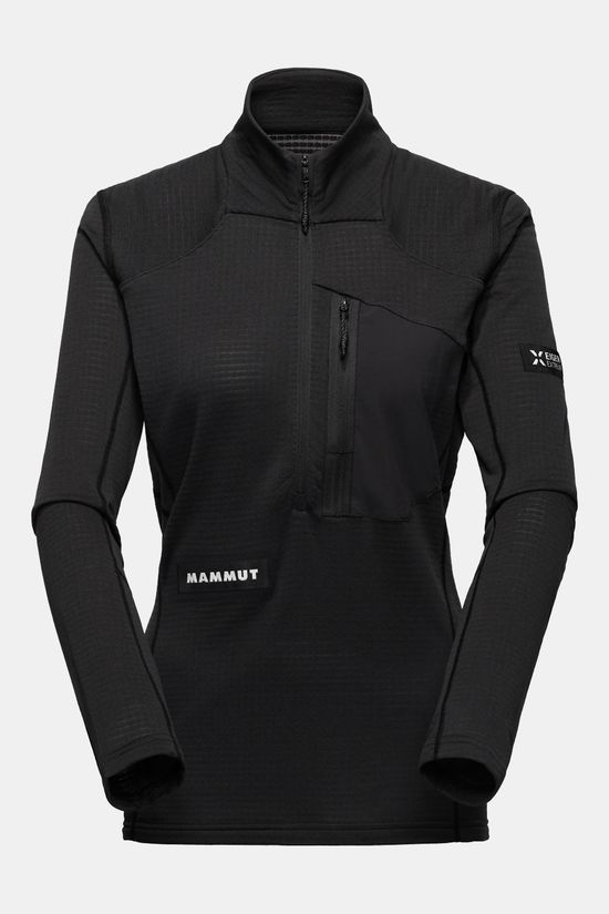 Mammut Eiger Nordwand Advanced FL Half Zip Pull Fleecetrui Dames Black